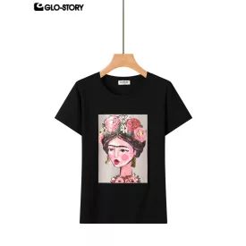 Women's Knitted Short Sleeve T-shirt