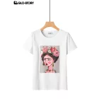 Women's Knitted Short Sleeve T-shirt