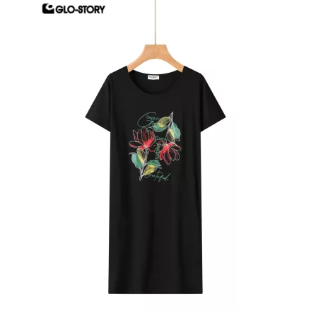 Women's Knitted Short Sleeve T Shirt