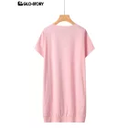Women's Knitted Short Sleeve T Shirt