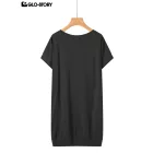 Women's Knitted Short Sleeve T Shirt