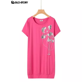 Women's Knitted Short Sleeve T Shirt