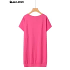Women's Knitted Short Sleeve T Shirt