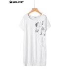 Women's Knitted Short Sleeve T Shirt