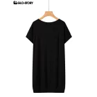 Women's Knitted Short Sleeve T Shirt