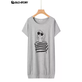 Women's Knitted Short Sleeve T Shirt