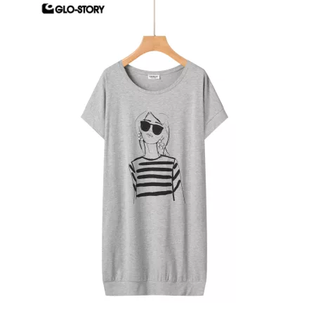 Women's Knitted Short Sleeve T Shirt