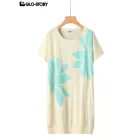 Women's Knitted Short Sleeve T Shirt