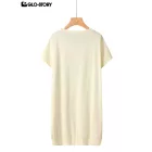 Women's Knitted Short Sleeve T Shirt