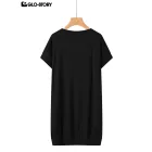 Women's Knitted Short Sleeve T Shirt