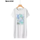 Women's Knitted Short Sleeve T Shirt