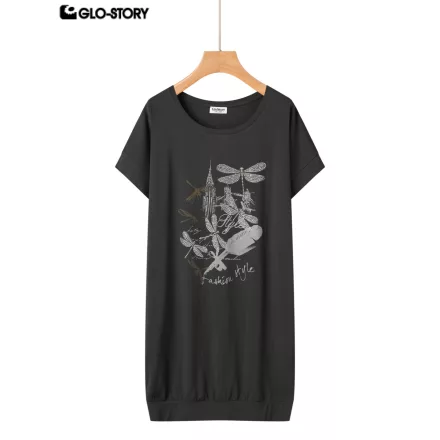 Women's Knitted Short Sleeve T Shirt