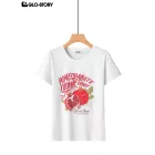 Women's Knitted Short Sleeve T-shirt