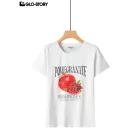 Women's Knitted Short Sleeve T-shirt