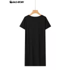 Women's Knitted Short Sleeve T Shirt