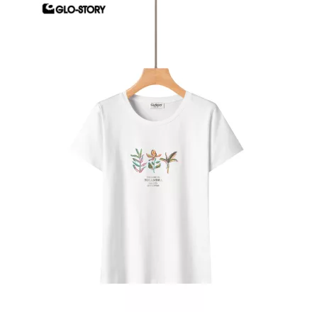 Women's Knitted Short Sleeve T Shirt