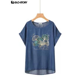 women's knit short sleeve top