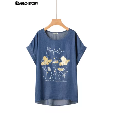 women's knit short sleeve top