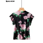 women's knit short sleeve top