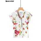 women's knit short sleeve top