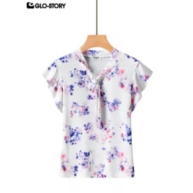 women's knit short sleeve top