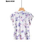 women's knit short sleeve top
