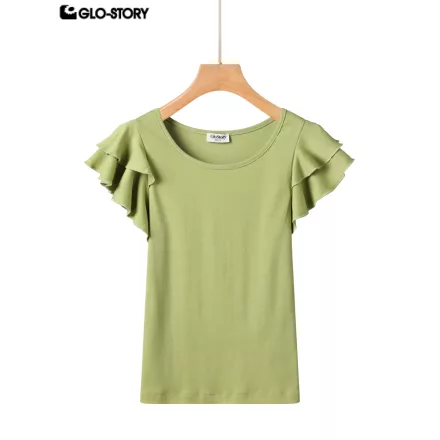 Women's Knitted Short Sleeve