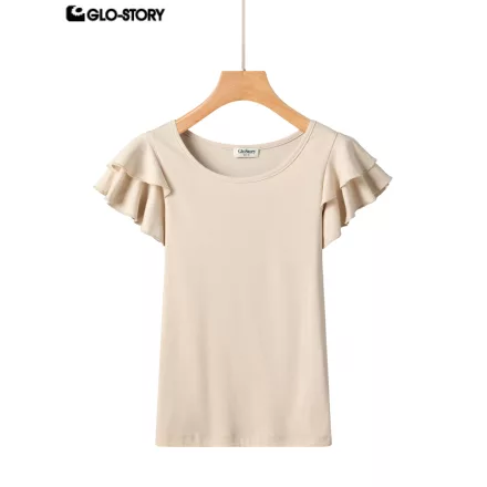 Women's Knitted Short Sleeve