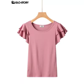 Women's Knitted Short Sleeve