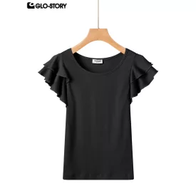 Women's Knitted Short Sleeve