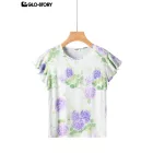 woven rayon t-shirt
