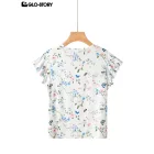 woven rayon t-shirt