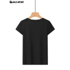 Women's Knitted Short Sleeve T-shirt