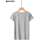 Women's Knitted Short Sleeve T-shirt