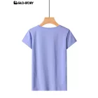 Women's Knitted Short Sleeve T-shirt