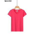 Women's Knitted Short Sleeve T-shirt