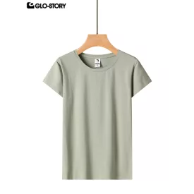 Women's Knitted Short Sleeve T-shirt