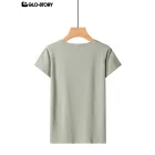 Women's Knitted Short Sleeve T-shirt