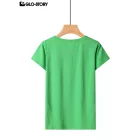 Women's Knitted Short Sleeve T-shirt