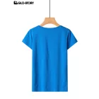 Women's Knitted Short Sleeve T-shirt
