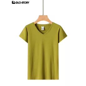 Women's Knitted Short Sleeve T-shirt