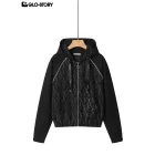 Women's Knitted Zipper sweatshirt