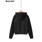 Women's Knitted Zipper sweatshirt