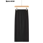 women's woven long skirt