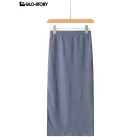 women's woven long skirt