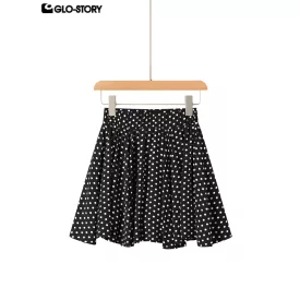 woven rayon short skirt