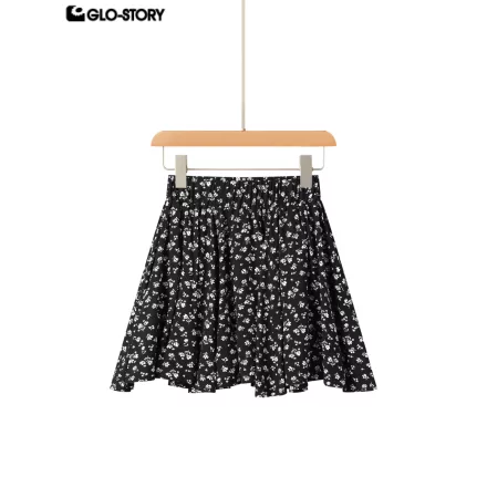 woven rayon short skirt