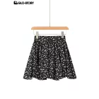 woven rayon short skirt
