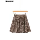 woven rayon short skirt