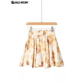woven rayon short skirt